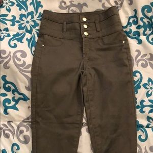 high waisted stretchy pants